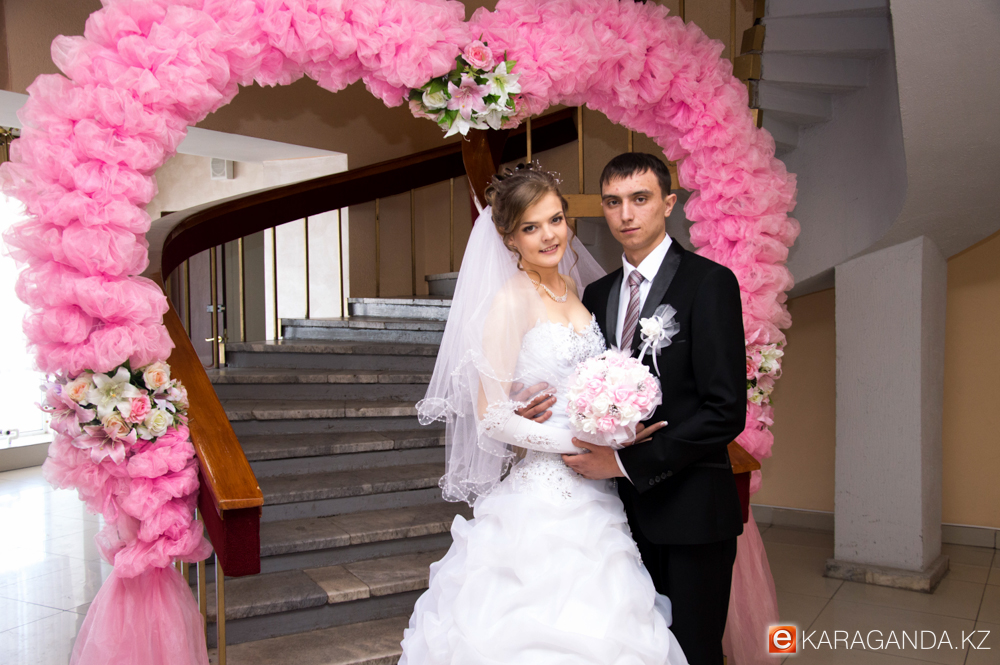 Свадьба Валерия и Эльвиры Токаревых в Караганде 21 февраля 2015 года